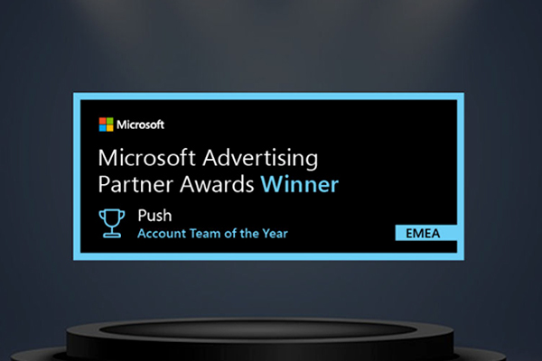 Push Win Microsoft 2020 Award for Account Team of the Year